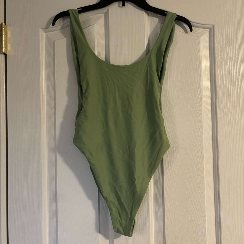 Green One Piece Swimsuit